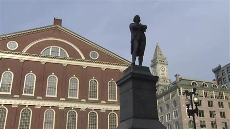 Activists continue campaign to change name of Faneuil Hall