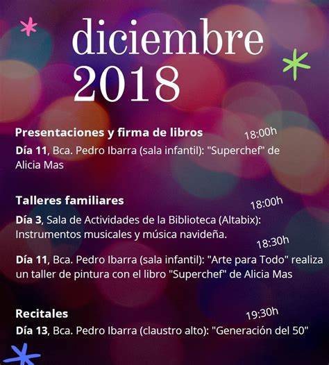 Activitats desembre-gener biblioteques municipals