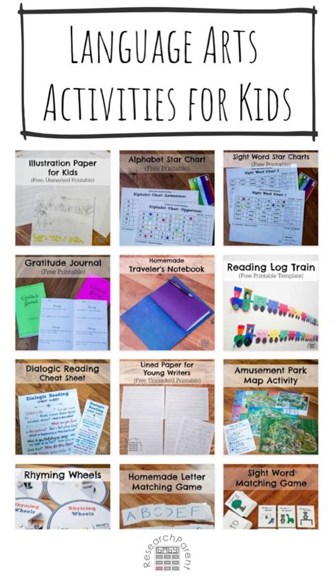 Activities Language Arts Activities Resources Have Fun Teaching