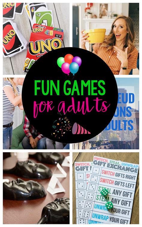 Activities for adults. 