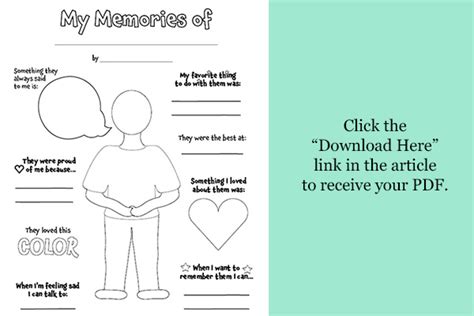 Activity To Help Children Process A Loss