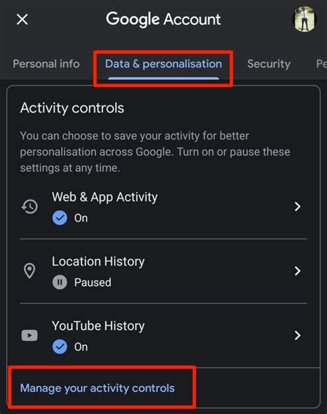 Activity controls. Nov 3, 2020 ... " Under "Activity Controls" click "Web and App Activity" then "Manage Activity." You can also manage your "Location History&... 