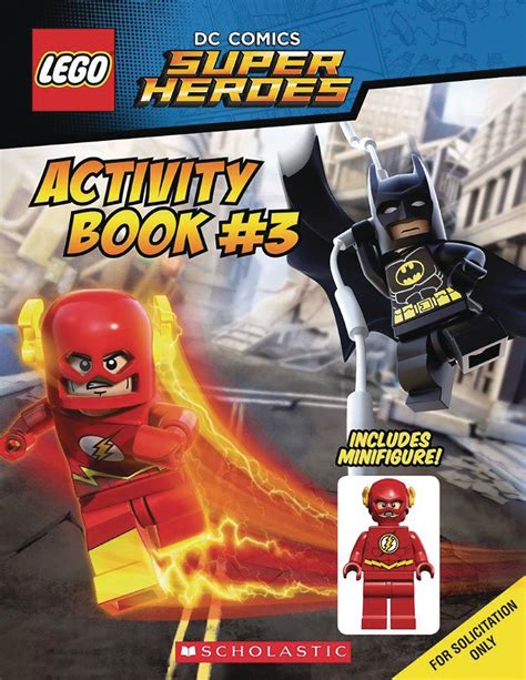Read Activity Book With The Flash Minifigure Lego Dc Comics Super Heroes By Ameet Studio