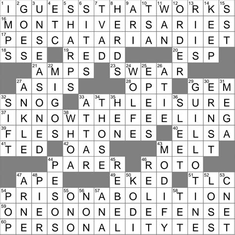 Recent usage in crossword puzzles: Universal Crossword - Nov. 17, 2023; LA Times - Jan. 17, 2022; LA Times - Dec. 7, 2021; Penny Dell Sunday - May 3, 2020.
