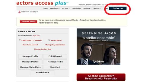 Actors access