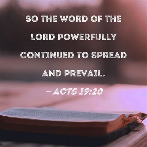 Acts 19:19-20. 19 A number who had practiced sorcery brought their scrolls together and burned them publicly. When they calculated the value of the scrolls, the total came to fifty thousand drachmas.[ a] 20 In this way the word of the Lord spread widely and grew in power. Read full chapter.. 
