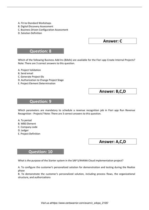Actual C_S4CPS_2105 Test Answers