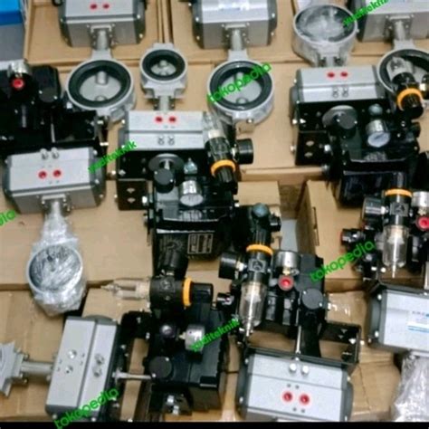 Actuator butterfly valve kitzz 5" +positioner dan filter