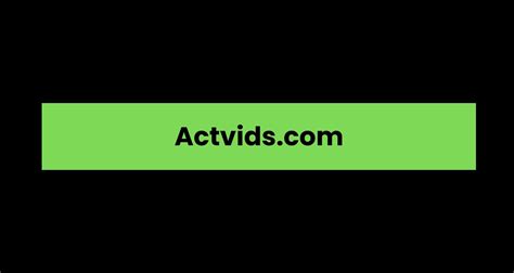 Actvids. Share your videos with friends, family, and the world 