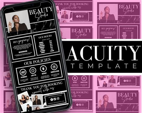 Acuity Scheduling Templates