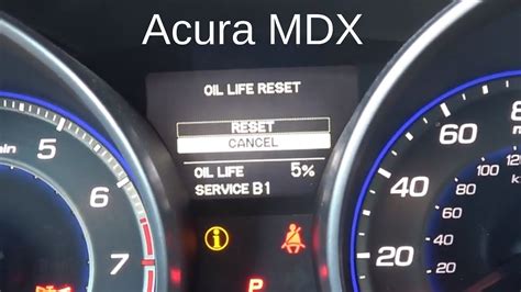 Acura mdx reset oil light. Things To Know About Acura mdx reset oil light. 