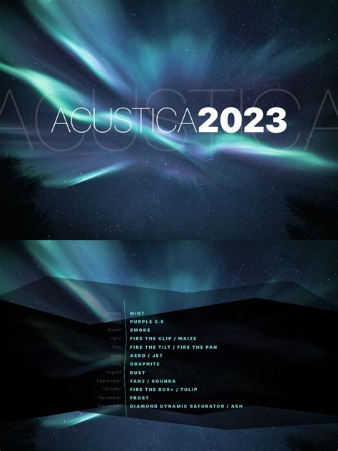Acustica Calendar 2020 pdf