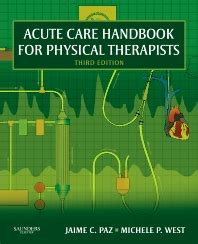 Acute Care Handbook For Physical Therapists 3rd Edition
