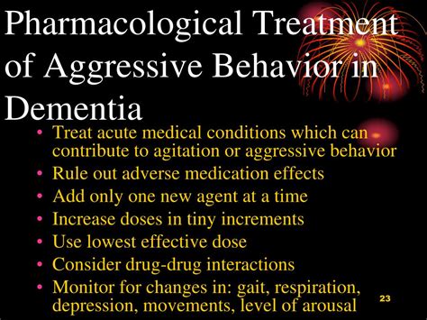 Acute Psycho Pharmacological Mx of Aggression