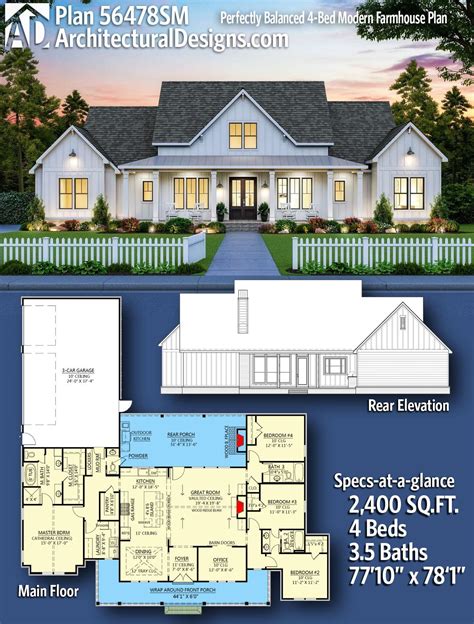 Ad 56478sm house plan. A group for people building or interested in building Architectural Designs House Plan 56478SM to collaborate and share ideas.... 