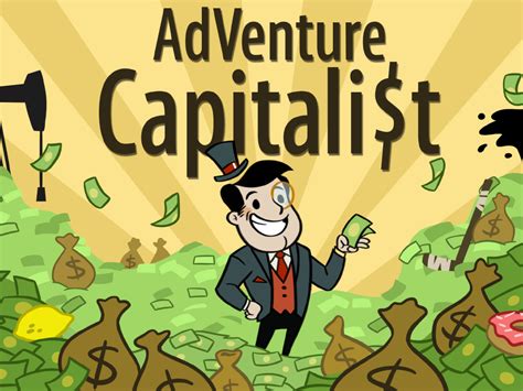Ad capitalist game. Play Now! AdVenture Capitalist. By Hyper Hippo. Advertisement. Description. AdVenture Capitalist allows players to live like a capitalist and invest funds into certain products to … 