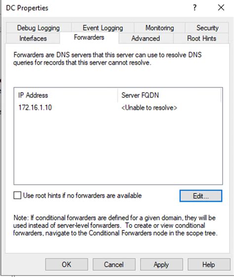 Ad dns forwarder.  1.  I was wondering how to properly setup DNS forwarders...