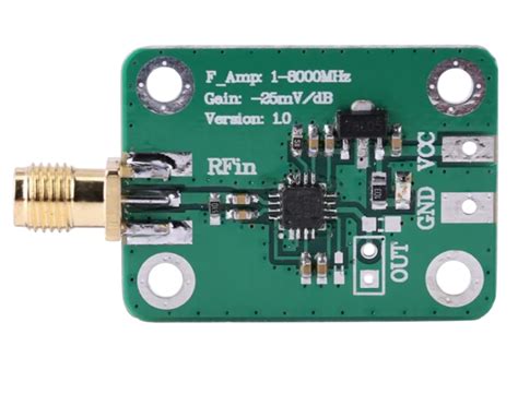 Ad8318 rf power detector.  Manufactured by Arduino, this component is ...