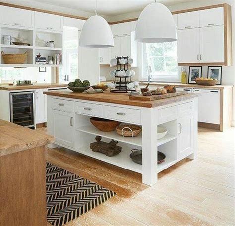 Ada Tipi Country Mutfak Modelleri.