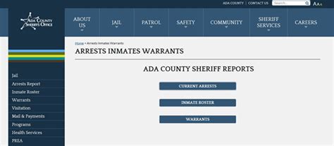 ADA Accessibility. Search. CLOSE. Go. Home; Expand/closeHow Do I ... Click here to generate Inmate Booking Report, Incident Summary Report, or Daily Release .... 