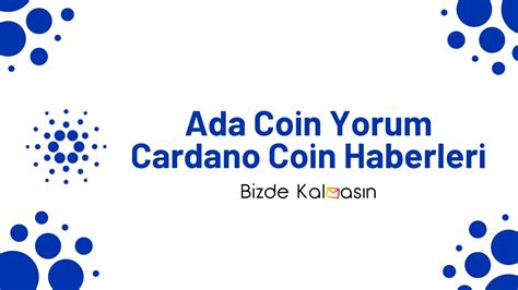 Ada coin yorum