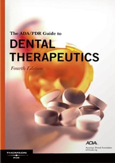 Ada pdr guide to dental therapeutics 4th edition. - Spud learning to fly john van de ruit.