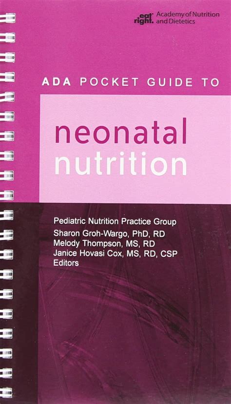 Ada pocket guide to neonatal nutrition. - Briggs and stratton sprint xc 40 manual.