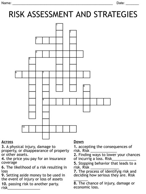 Adage for the risk averse crossword. Adage for the risk-averse NYT Crossword Clue that we have found 1 exact answer, SAFETYFIRST is the Answer for Adage for the risk-averse NYT … 