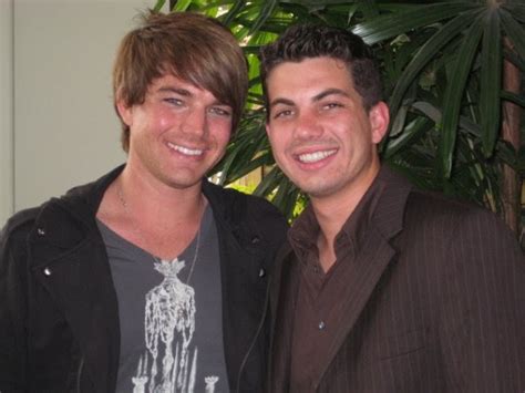 Adam Lambert and His Brother Neil