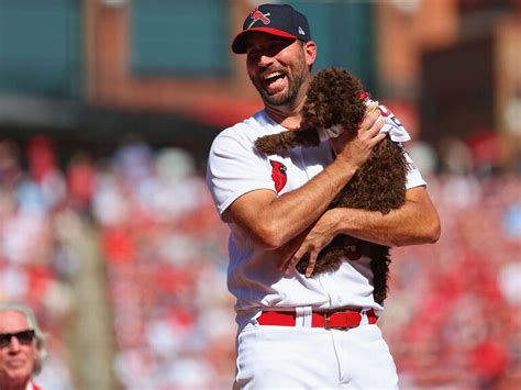 Adam Wainwright's official reason for retirement was 'Because I got a puppy!'