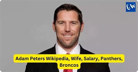 Adam peters wiki. STEPHEN WHYNO. AP. Adam Peters is the new general manager of the Washington Commanders, with the team making the hire agreed to last week official Monday. A person with knowledge of the move told ... 