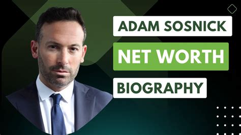 Adam “Sos” Sosnick has lived a true rags to riches story. He hasn’t a
