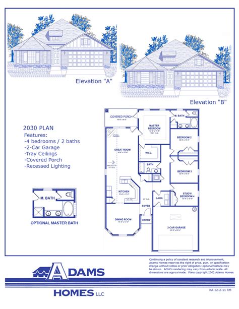 Adams Homes Floor Plans And Prices
