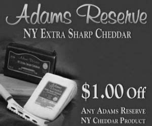 Adams Reserve One Dollar Coupon