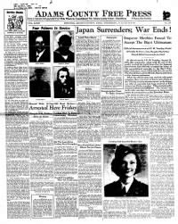 Adams county newspapers.  Adams Daily Voice serves the towns of: Conewag...