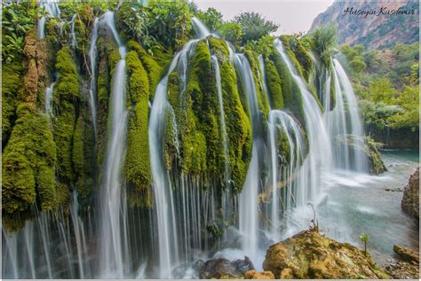 Adana'nın Aladağ ilçesinde bulunan Küp Şelalesi tam bir doğa . 