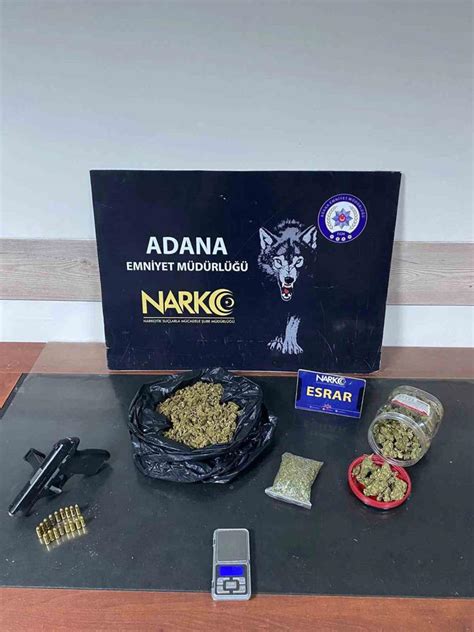 Adana’da 4 kilo metamfetamin ele geçirildi: 4 kişi tutuklandıs