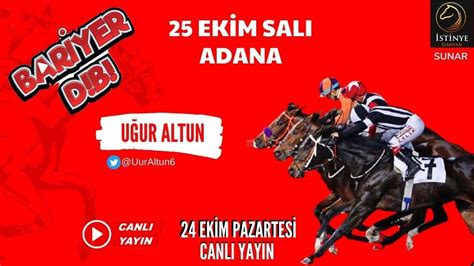 Adana at yarışları canlı yayın