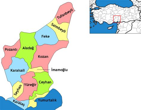 Adana haritalar