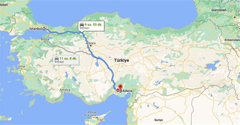 Adana istanbul arası kaç saat otobüsle