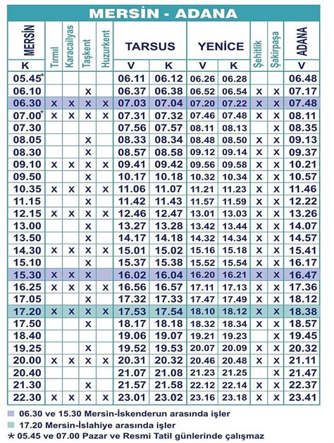 Adana tren bilet fiyatları
