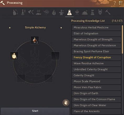 Adaptation draught bdo. A draught with a defensive function. - Usage: Gain the foll...