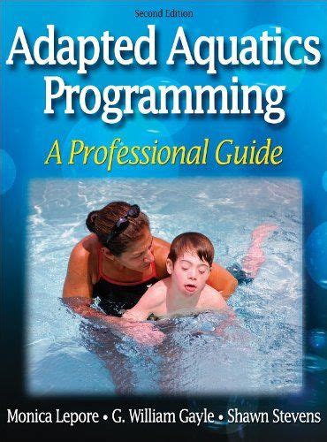 Adapted aquatics programminga professional guide 2nd edition. - Organische chemie von david klein lösungshandbuch.