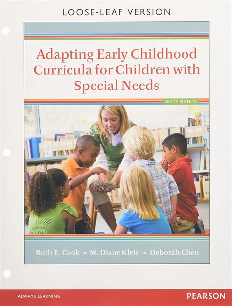 Read Online Adapting Early Childhood Curricula For Children With Special Needs Plus Enhanced Pearson Etext  Access Card Package By Ruth E Cook