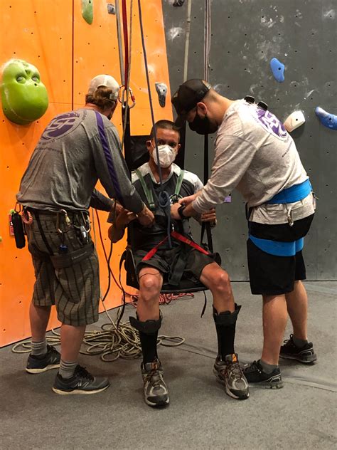 Adaptive Climbing Program - Thrive Through Movement