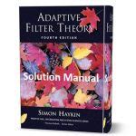 Adaptive Filter Theory Fourth Edition Solution