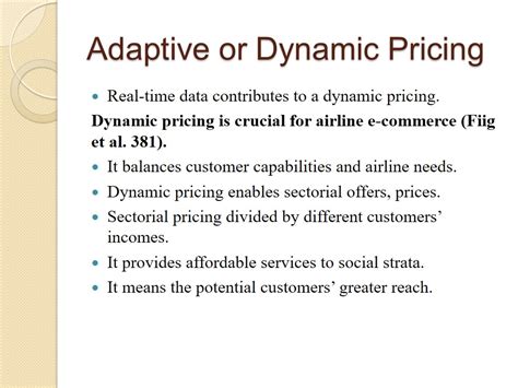 Adaptive Pricing