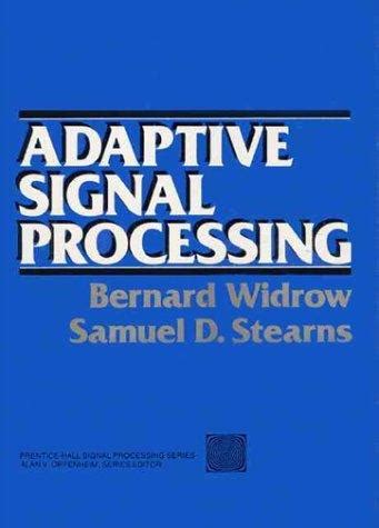 Adaptive signal processing widrow stearns solution manual. - Fraageformulär för screening av paaverkan av centrala nervsystemet vid lösningsmedelsexposition.