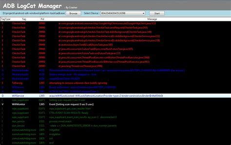 Adb logcat for a package.  This method can quickly direct attention to a particular app,...