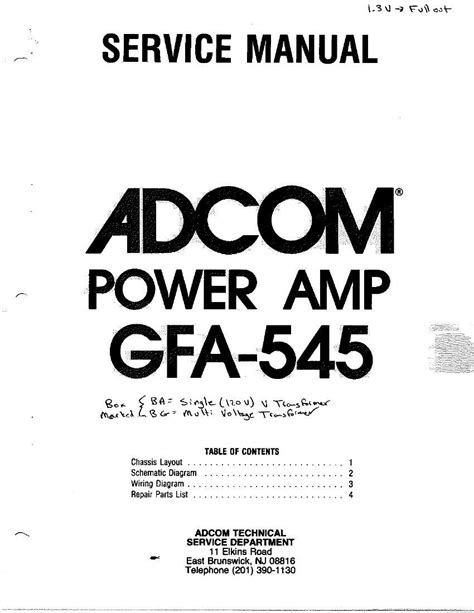 Adcom gfa 545 ii service manual. - Anton calculus early transcendentals soluton manual.